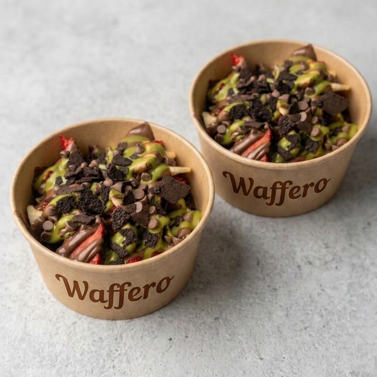 2 Kişilik Kovada Waffle