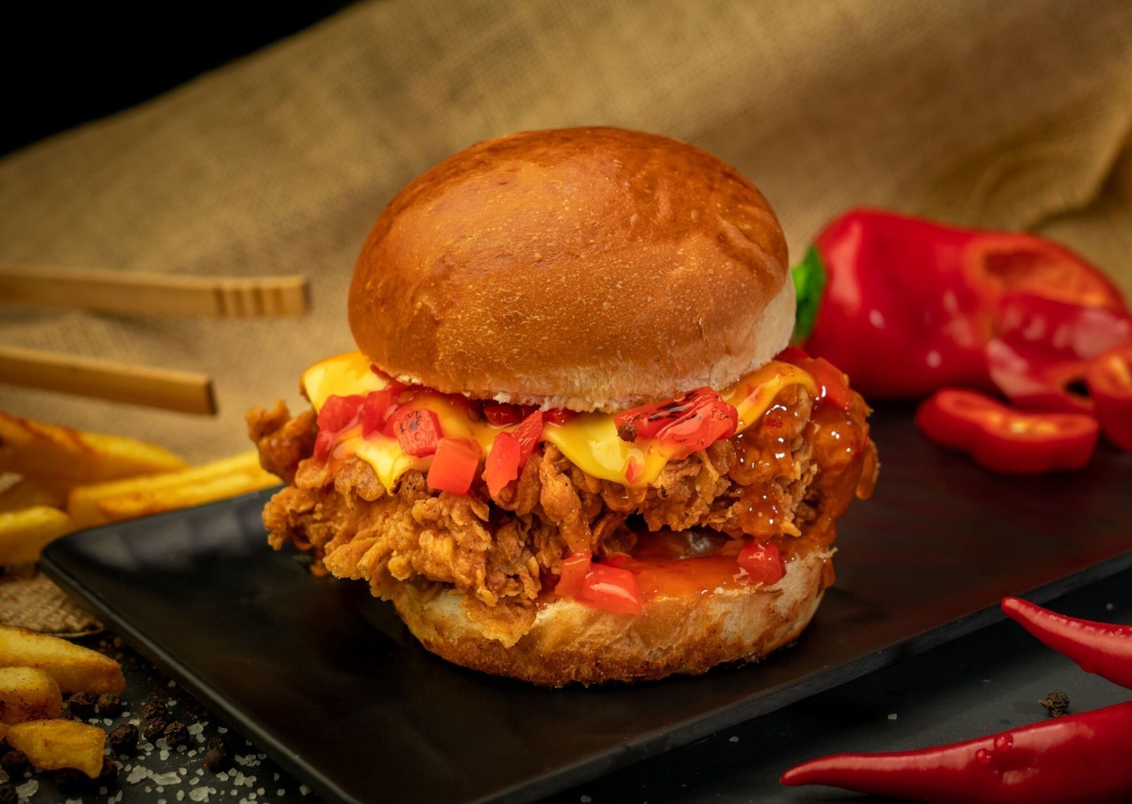 Sweet Chilli Burger