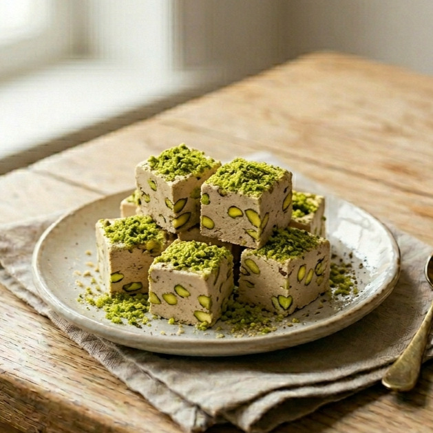 Koska Antep Fıstıklı Tahin Helvası (200 Gr)