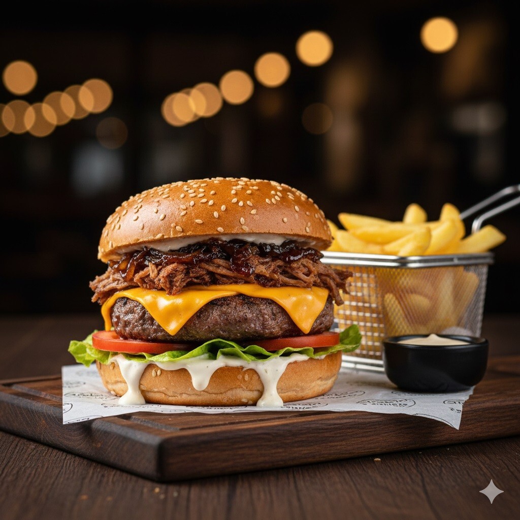 Kaburga Etli Burger