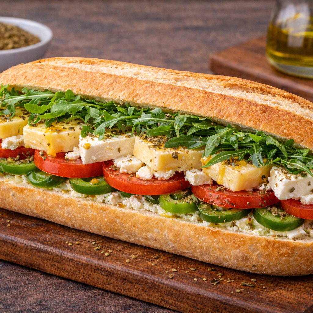 Vejeteryan Sandwich