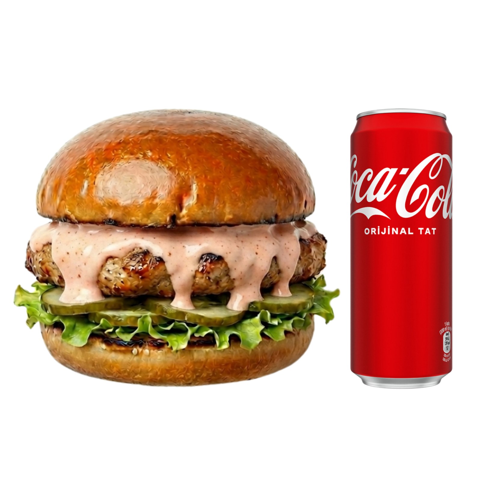 Dynamite Chicken Burger Menü
