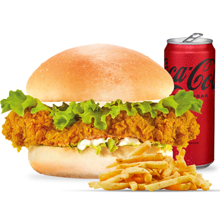 Tenders Burger Menü
