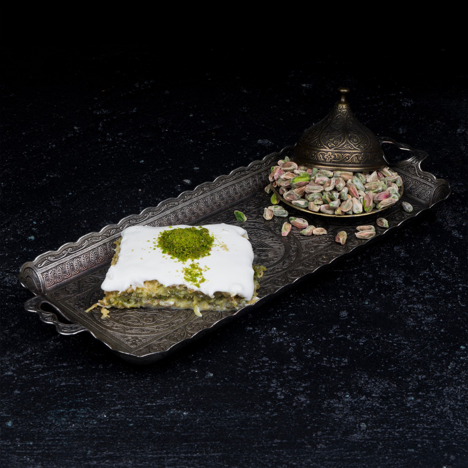 Fıstıklı Soğuk Kadayıf (500gr.)