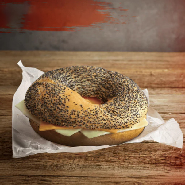 Dört Peynirli Bagel Sandviç