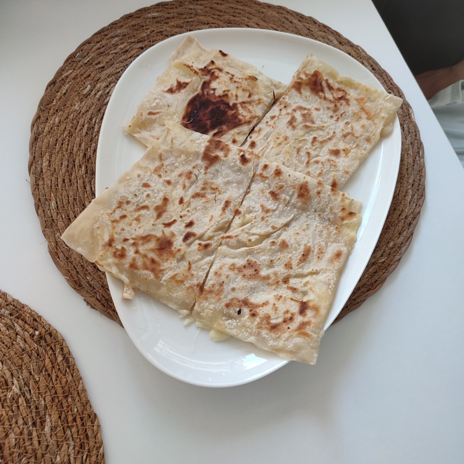 El Açması (Klasik) İki Peynirli Gözleme