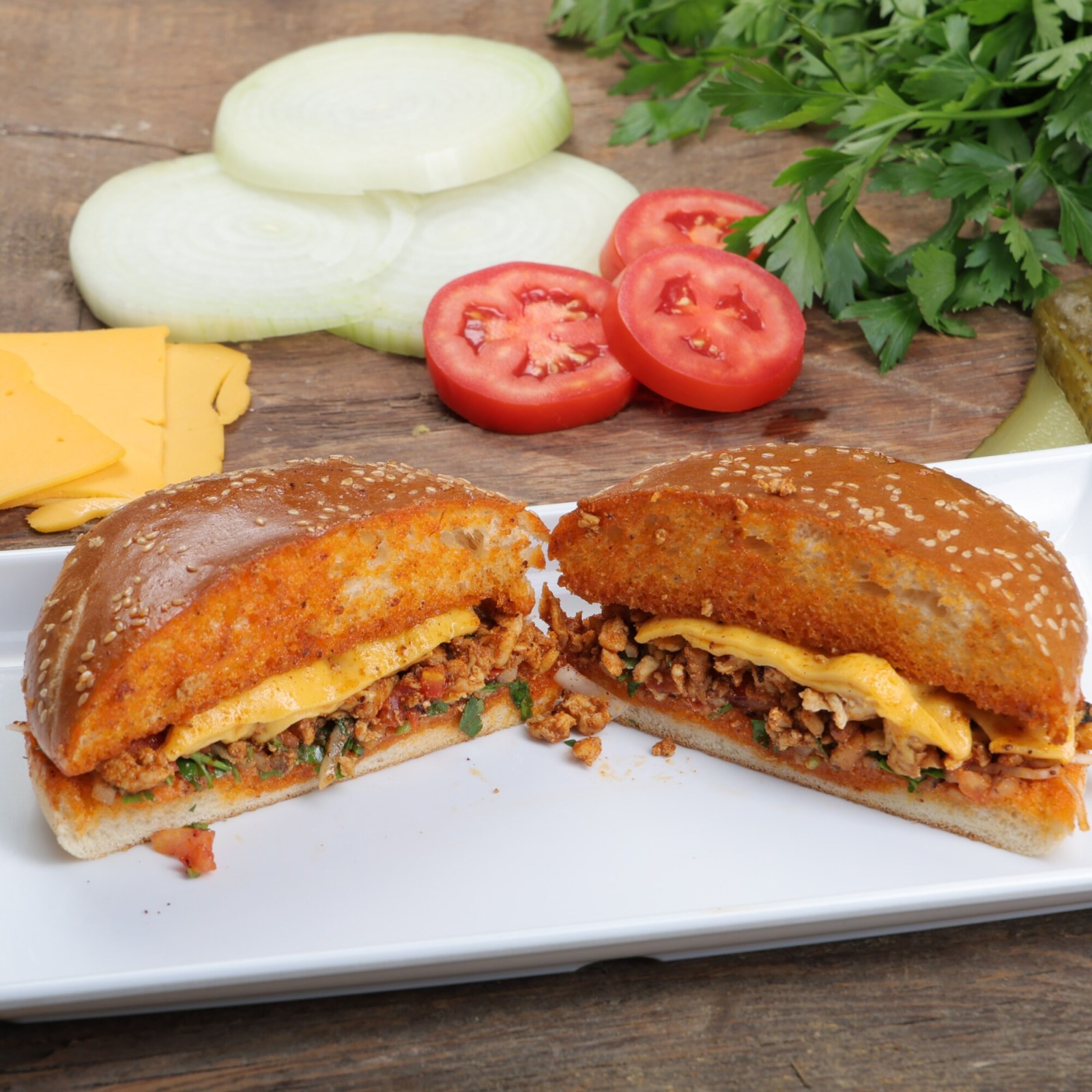 Burger Tavuk Tantuni