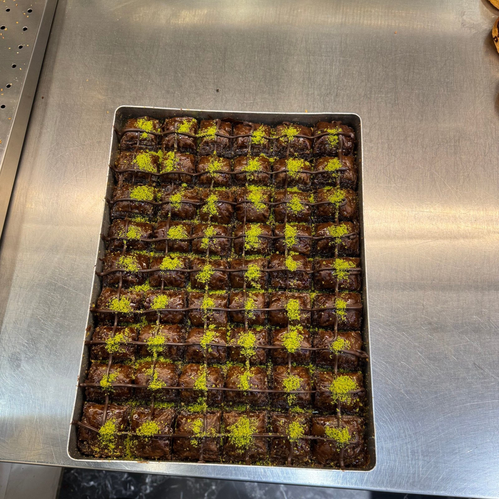 Fıstıklı Çikolatalı Baklava