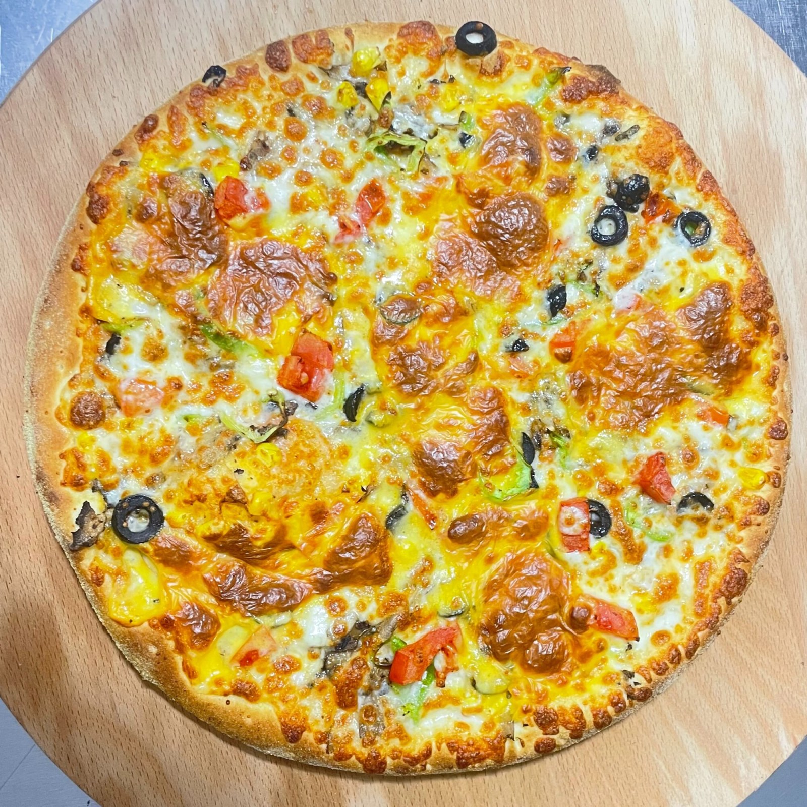 Cheddarlı Sebzeli küçük 21 cm