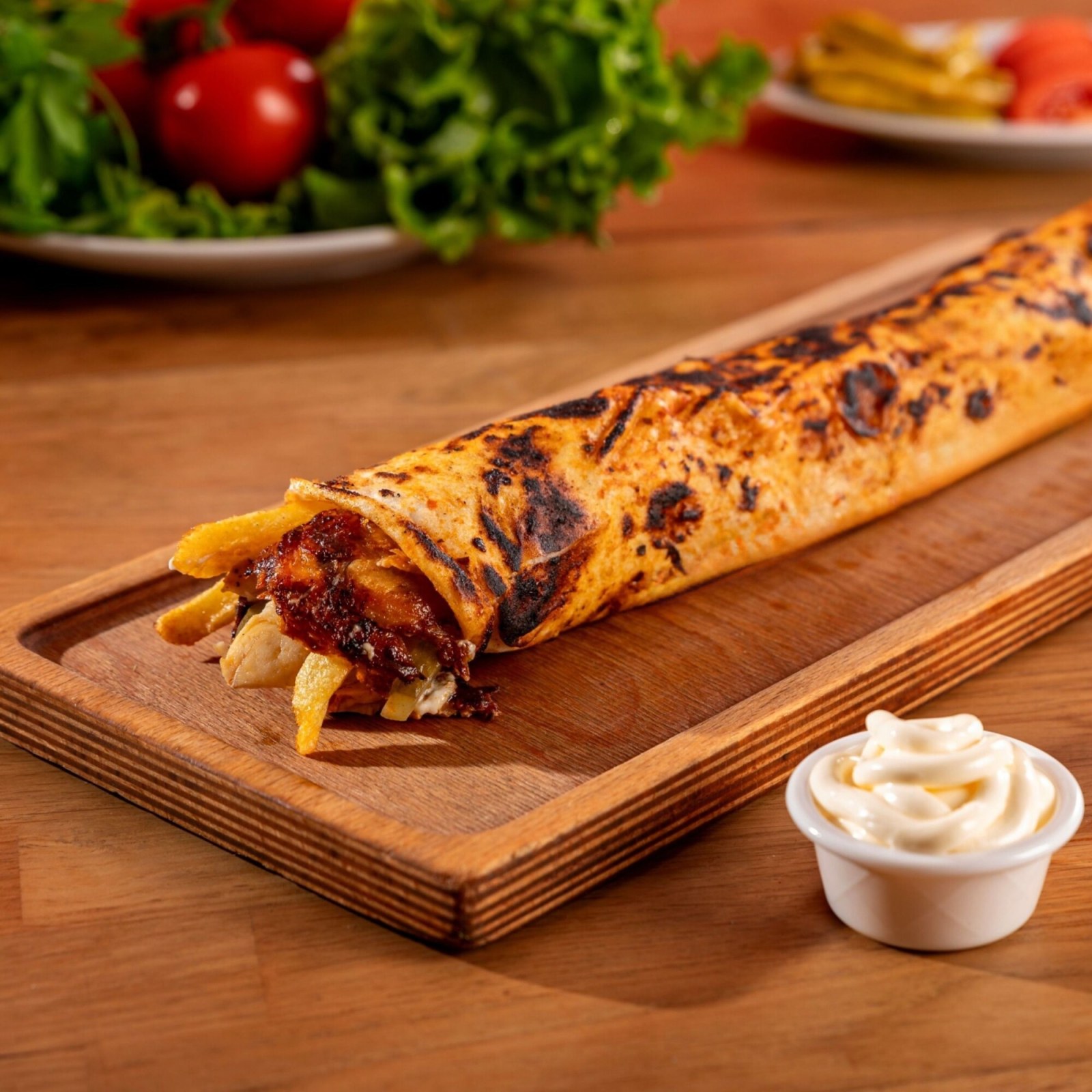Hatay Usulü Tavuk Döner Dürüm (70 Gr)