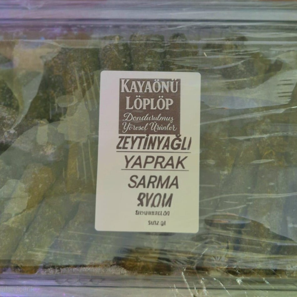 YAPRAK SARMA DONDURULMUŞ 500 GR