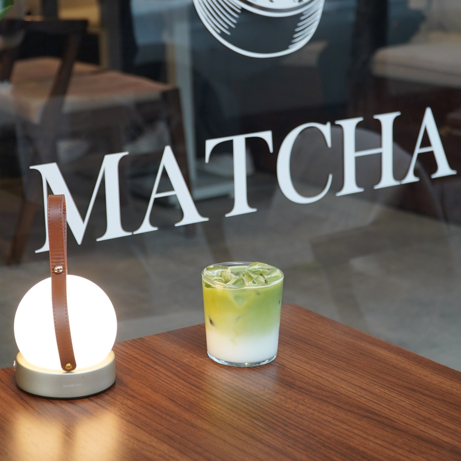Iced Matcha Lavender Latte