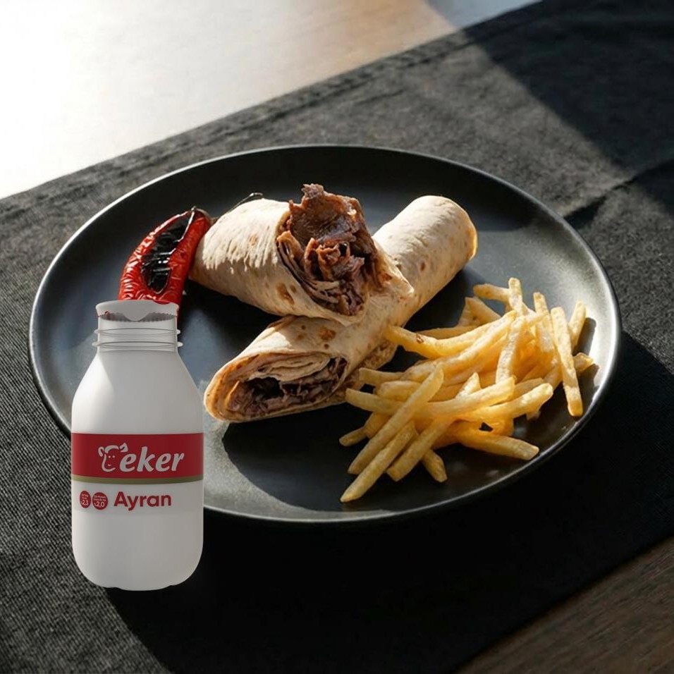 Et Döner, Cips, Ayran
