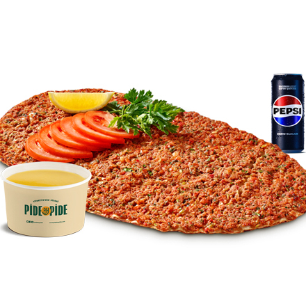 Lahmacun & Çorba Menü
