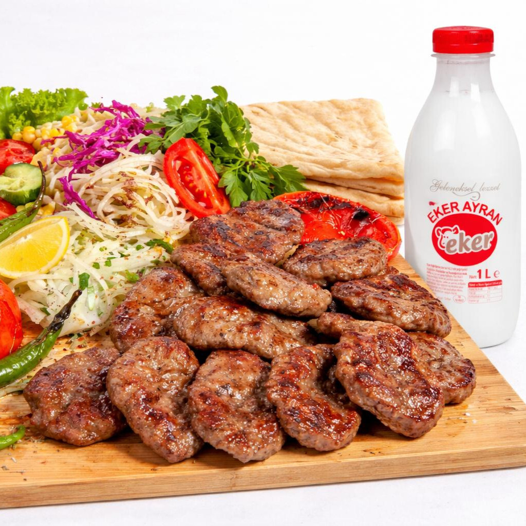 1 Kg Köfte + 1 Lt Ayran Menü