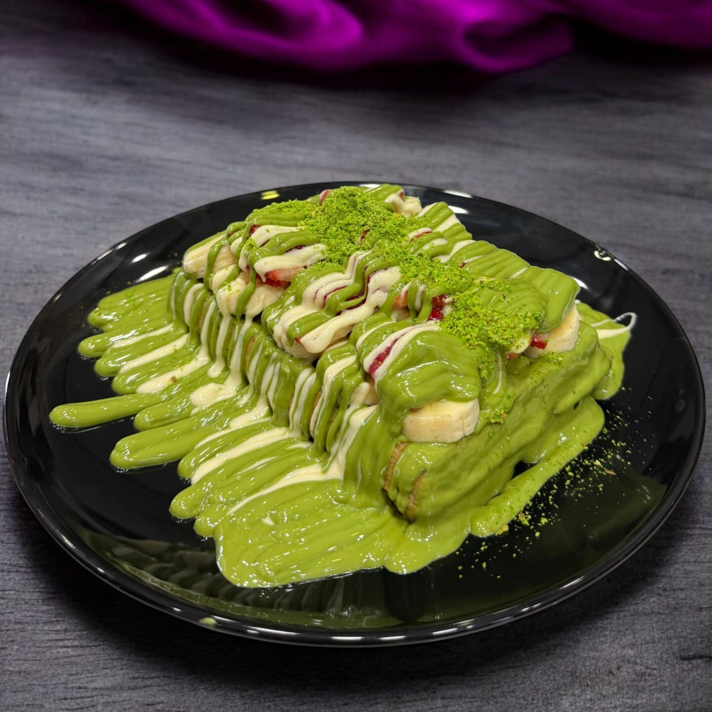 Fıstık Rüyası (Antep Fıstıklı Waffle)