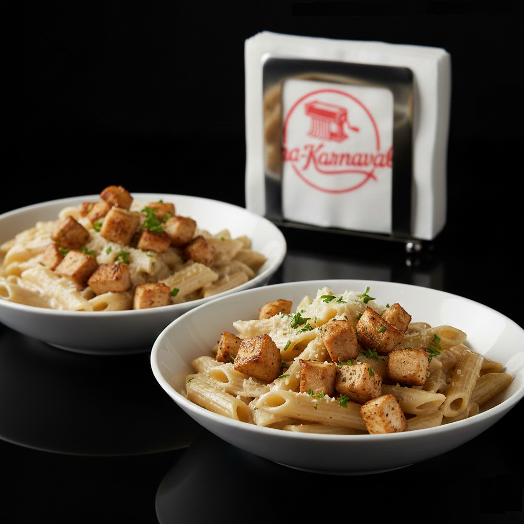 2 Adet 1.5 Porsiyon Penne Alfredo