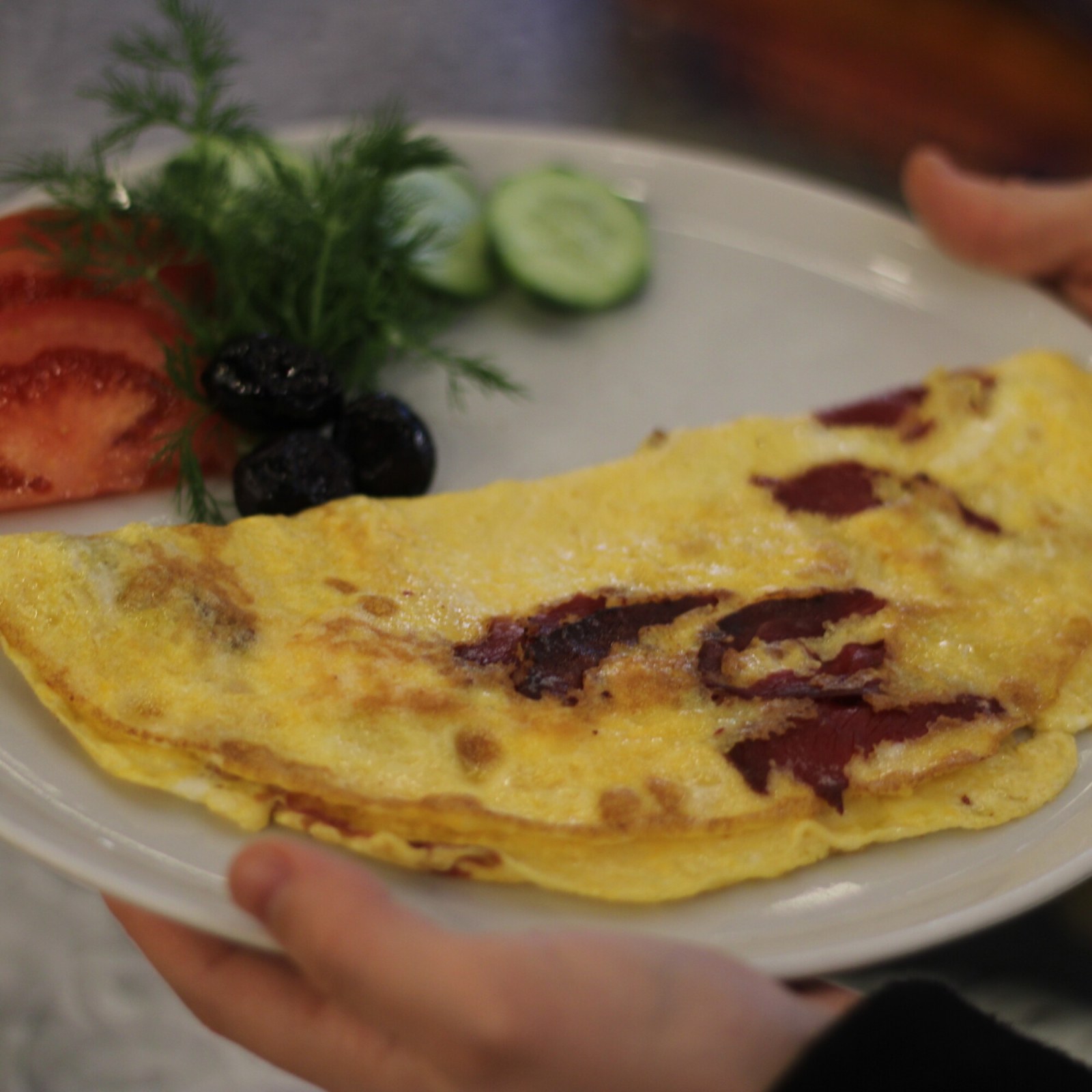 Pastırmalı Yumurta