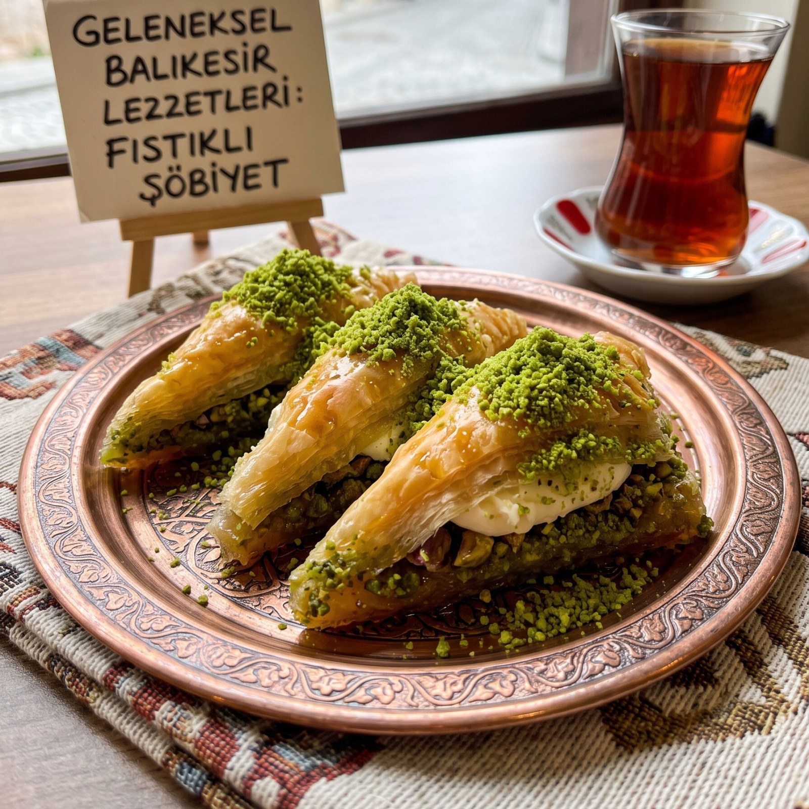 Fıstıklı Şöbiyet Baklava (500 gr)