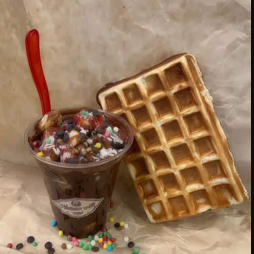 Muzlu Bardak Waffle