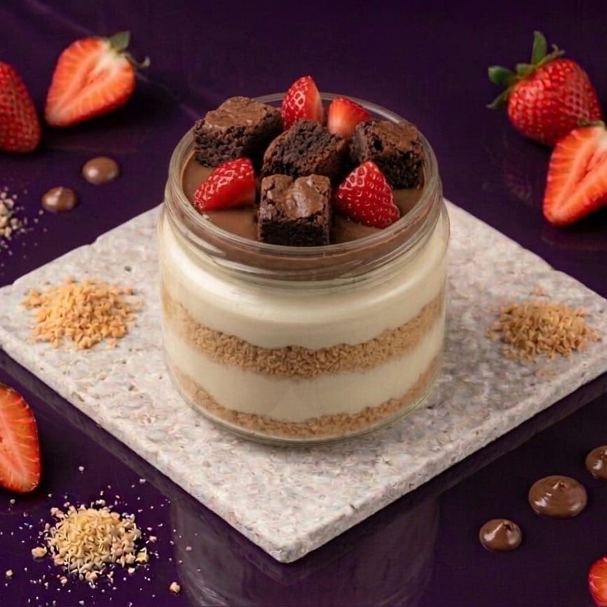 Brownie Çilekli Mag