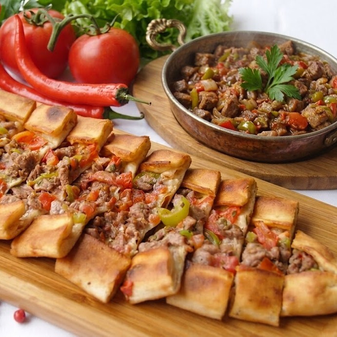 Kuşbaşılı Pide ( 65 cm )