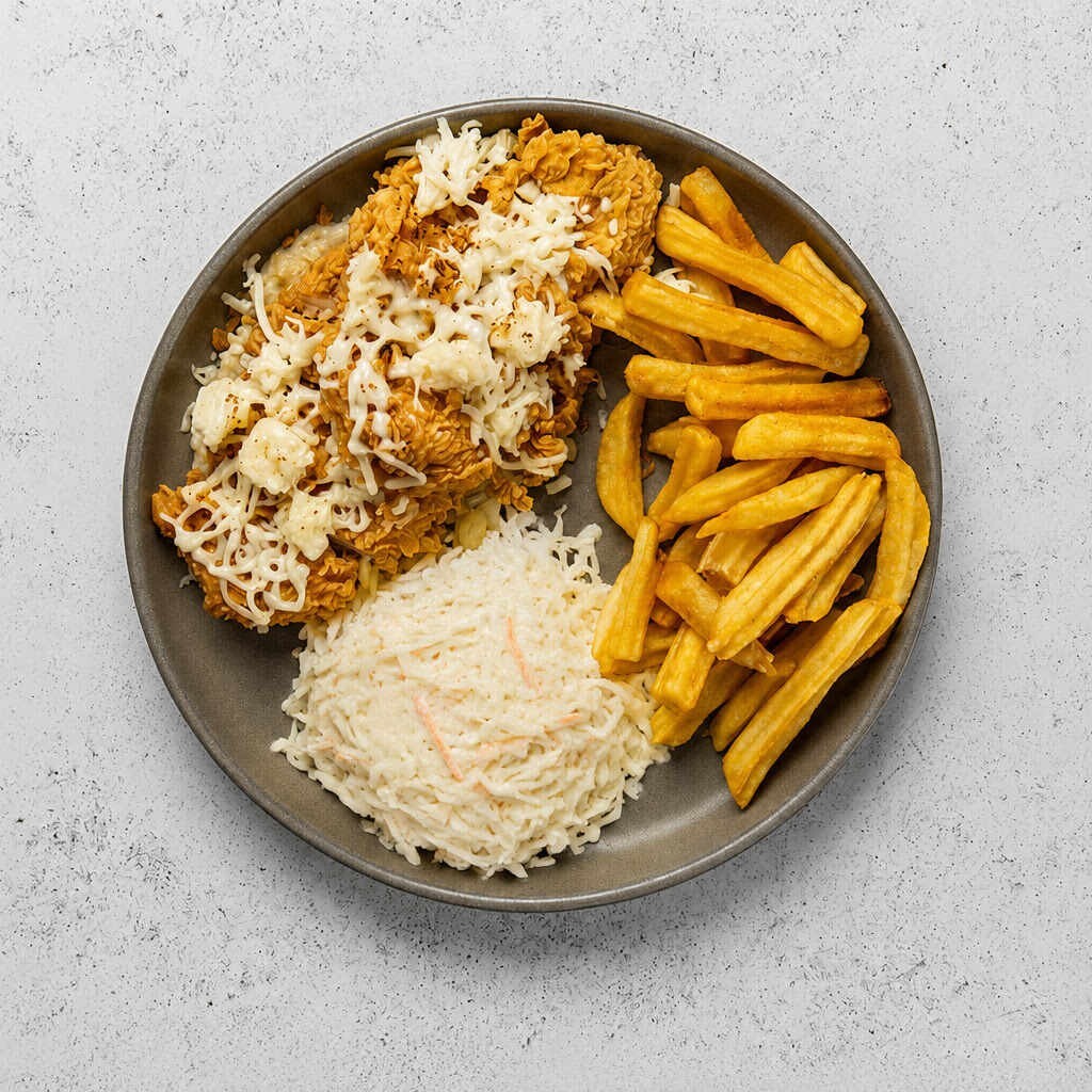 Beğendili Schnitzel (1337,85 KCal)