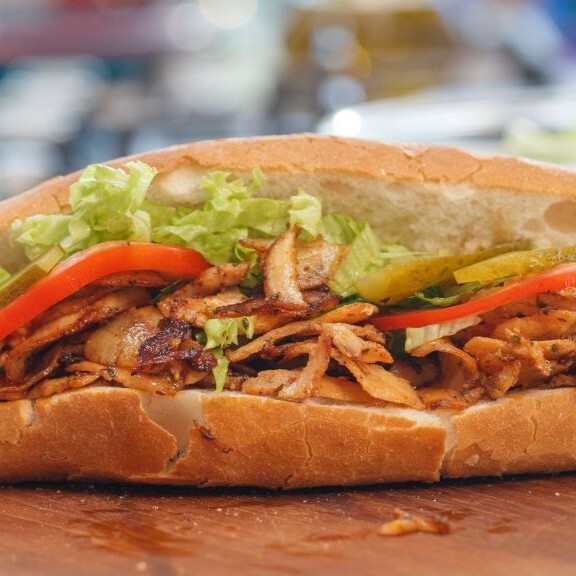 Tam Ekmek Arası Tavuk Döner