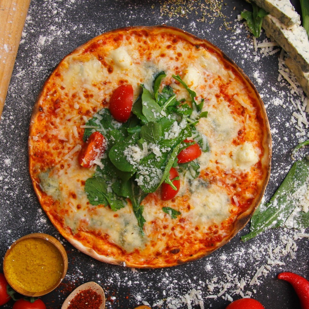 4 Peynirli Pizza Büyük Boy (40 Cm Xl 2-3 Kişilik)