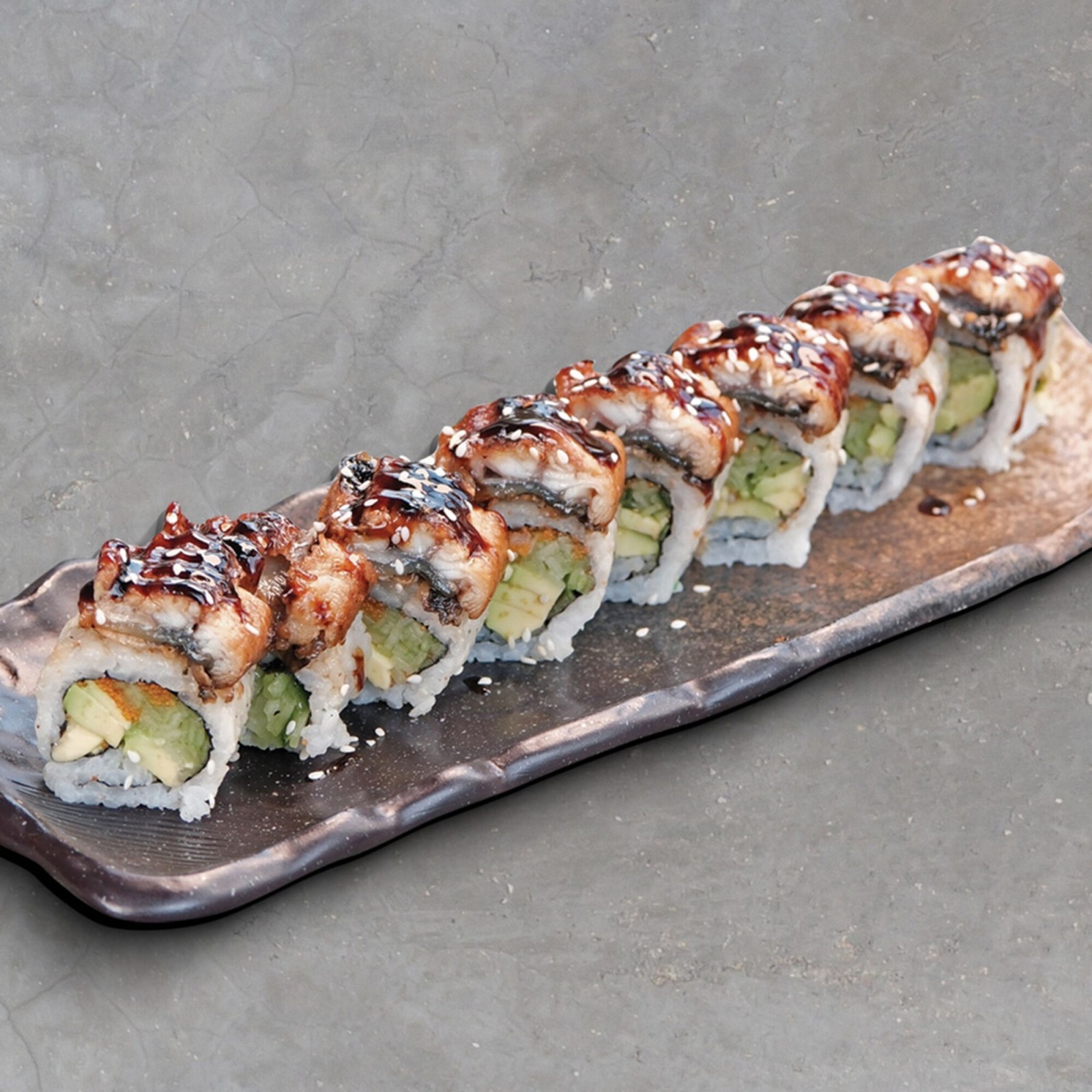 150-Maxi Dragon Roll-Yılan Balığı Rulo (8 Adet)