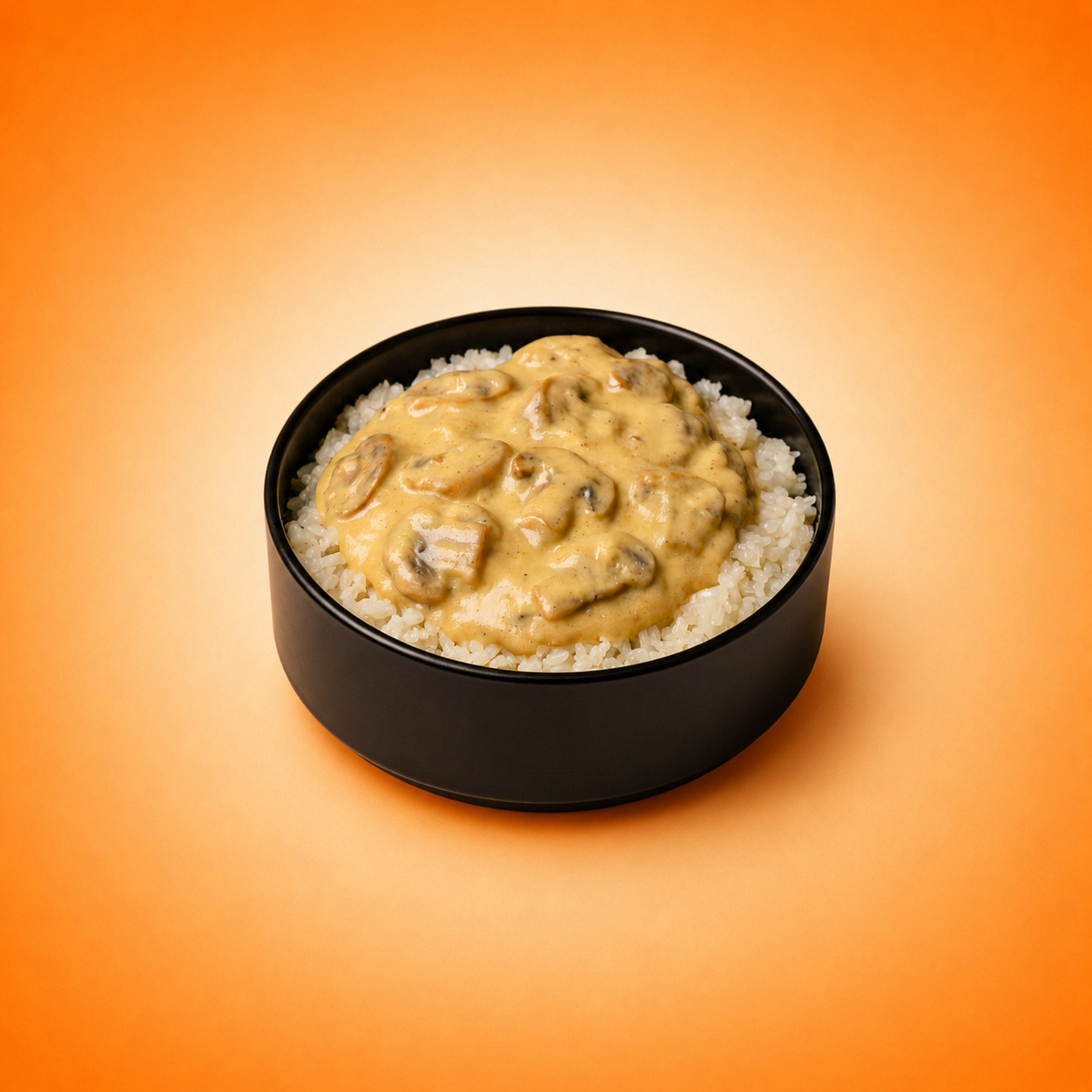 Vegan Kremalı Mantarlı Pilav