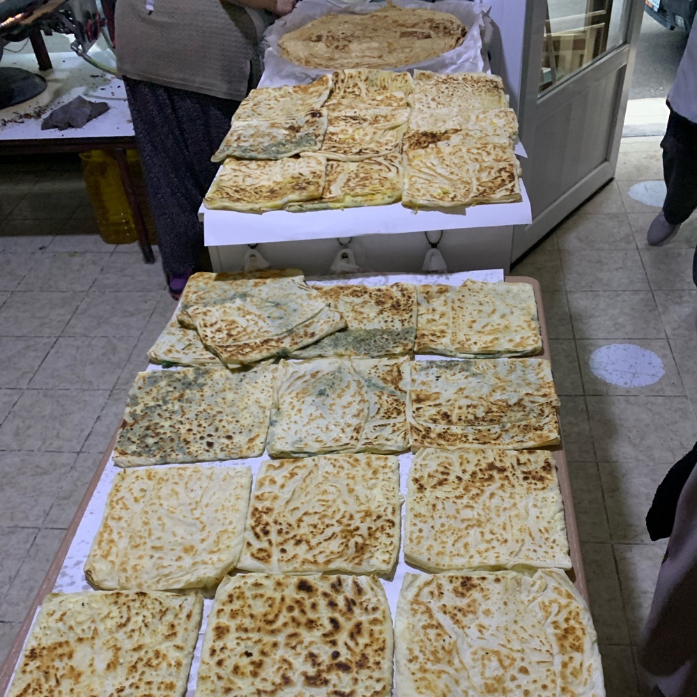 Peynir - Patates - Pırasalı Gözleme