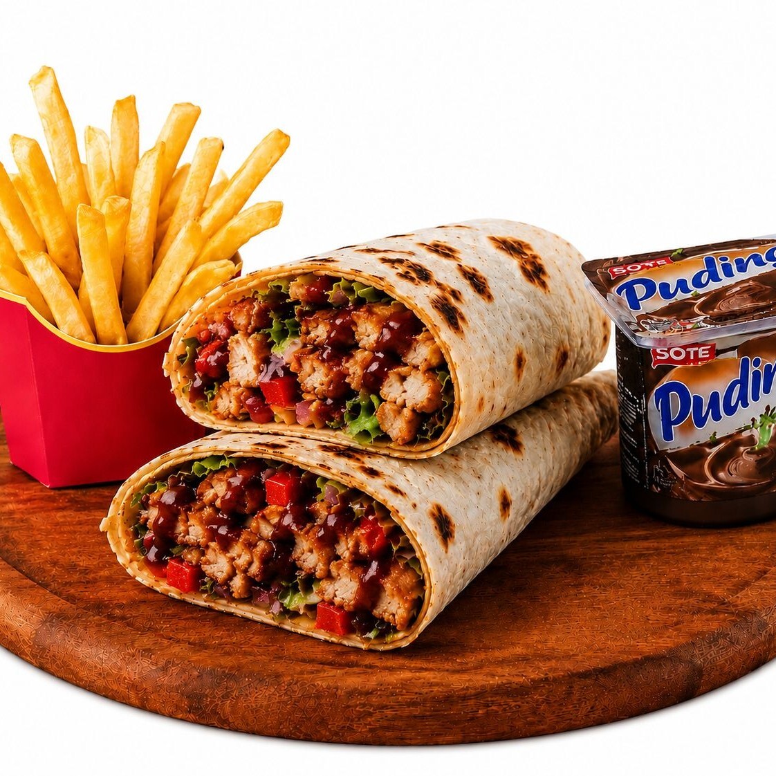 Barbekü Dürüm Menü