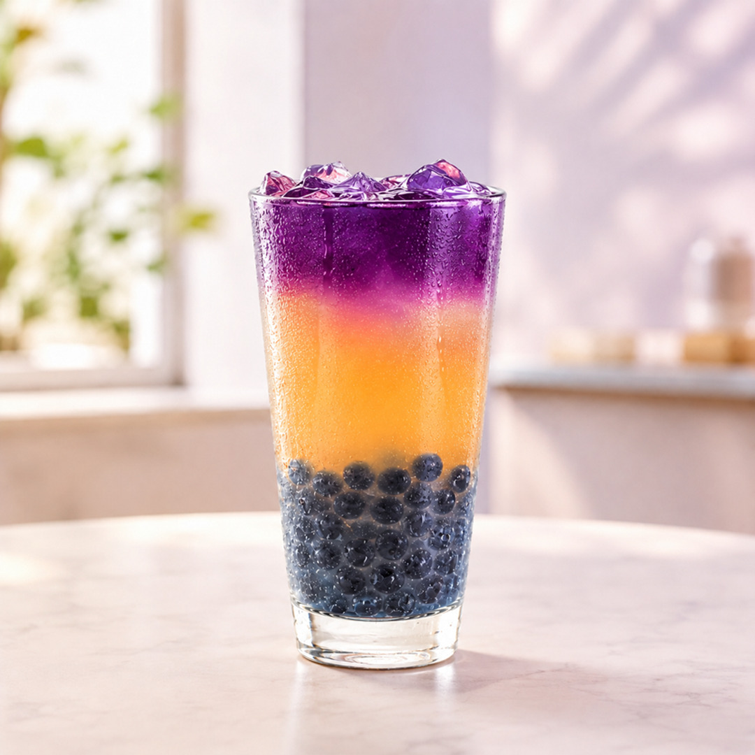 Butterfly Lemonade Bubble Tea