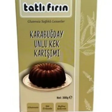 Tatlı Fırın Karabuğday Unlu Kek Karışımı (Glütensiz & Şekersiz)
