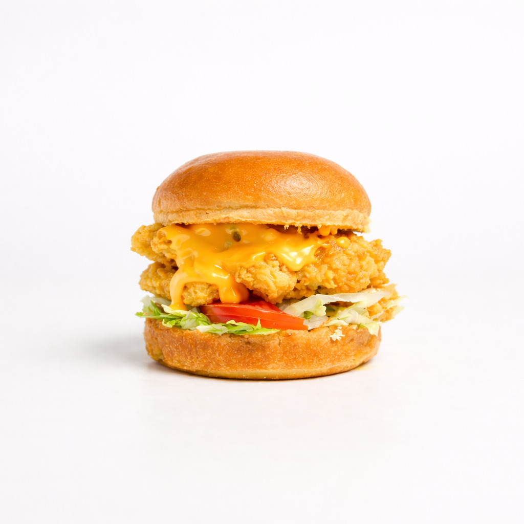 Classic Cajun Cheeseburger