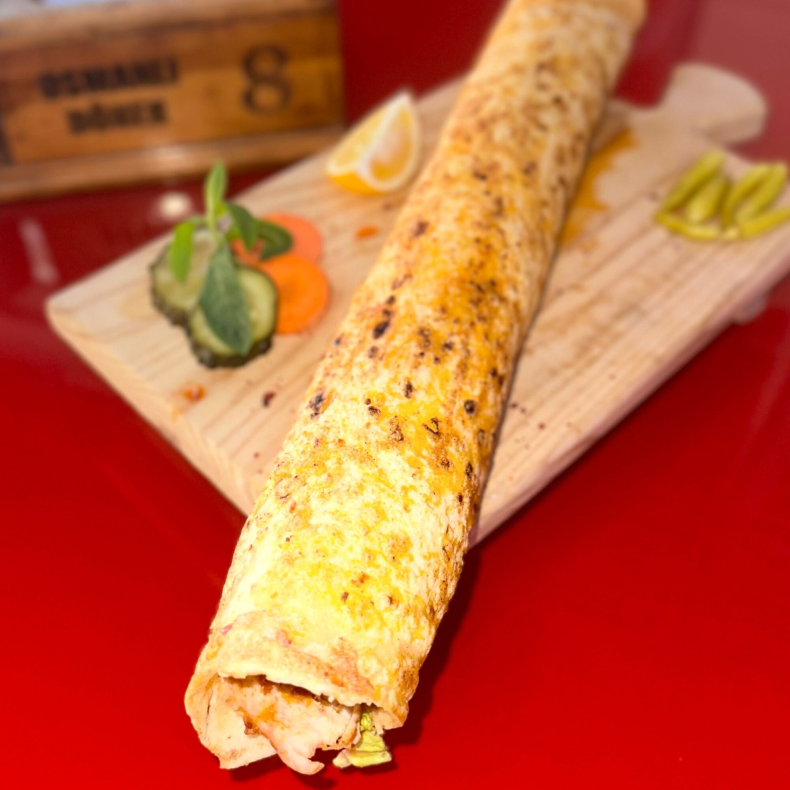 Hatay Usulü Tavuk Döner Dürüm