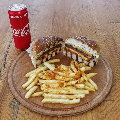 Cheddar Burger Menü