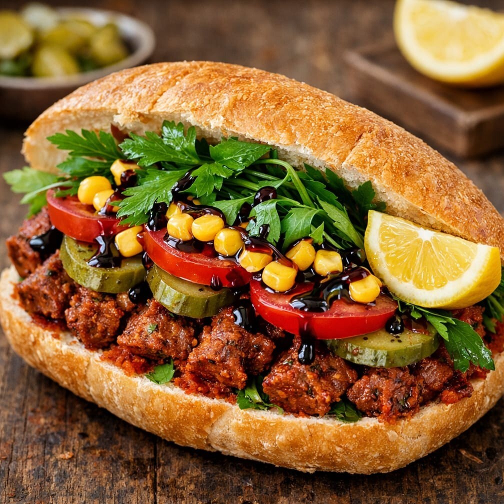 Tam Ekmek Arası Çiğ Köfte Menü