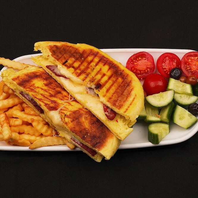 Karışık Bazlama Tost Menü