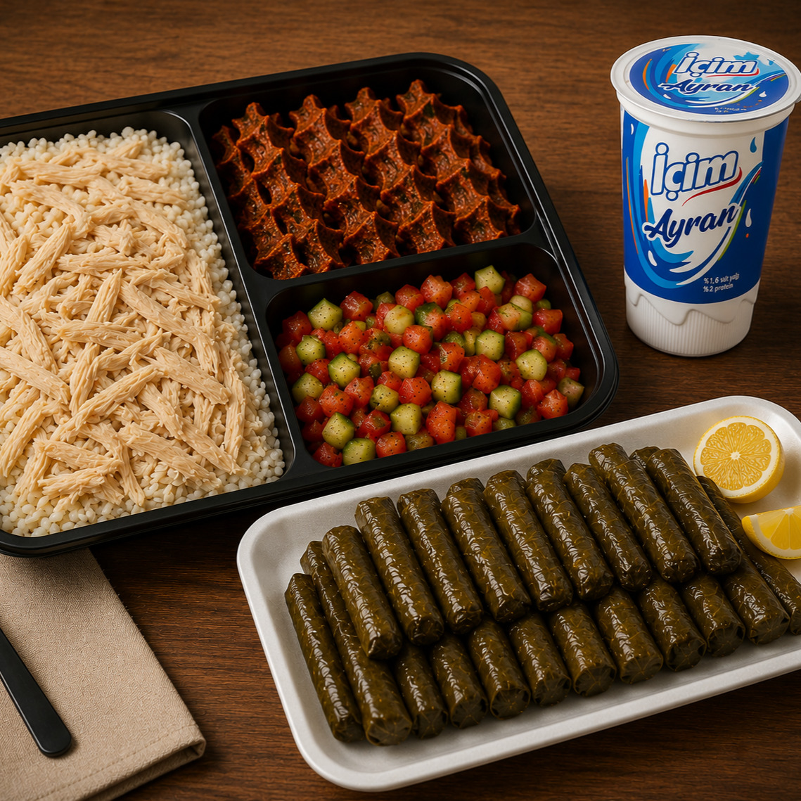 Doyuran Sarma Menü