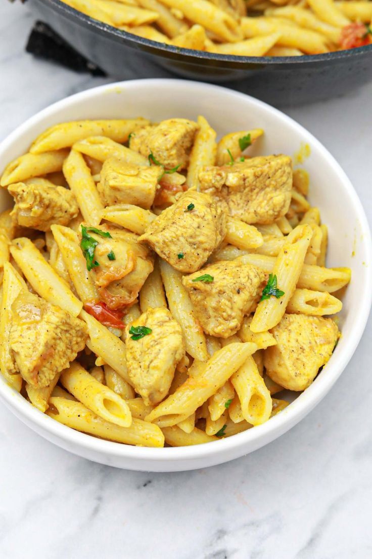 Körili Tavuklu Penne