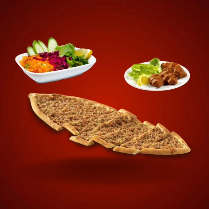 Kıymalı Kaşarlı Pide