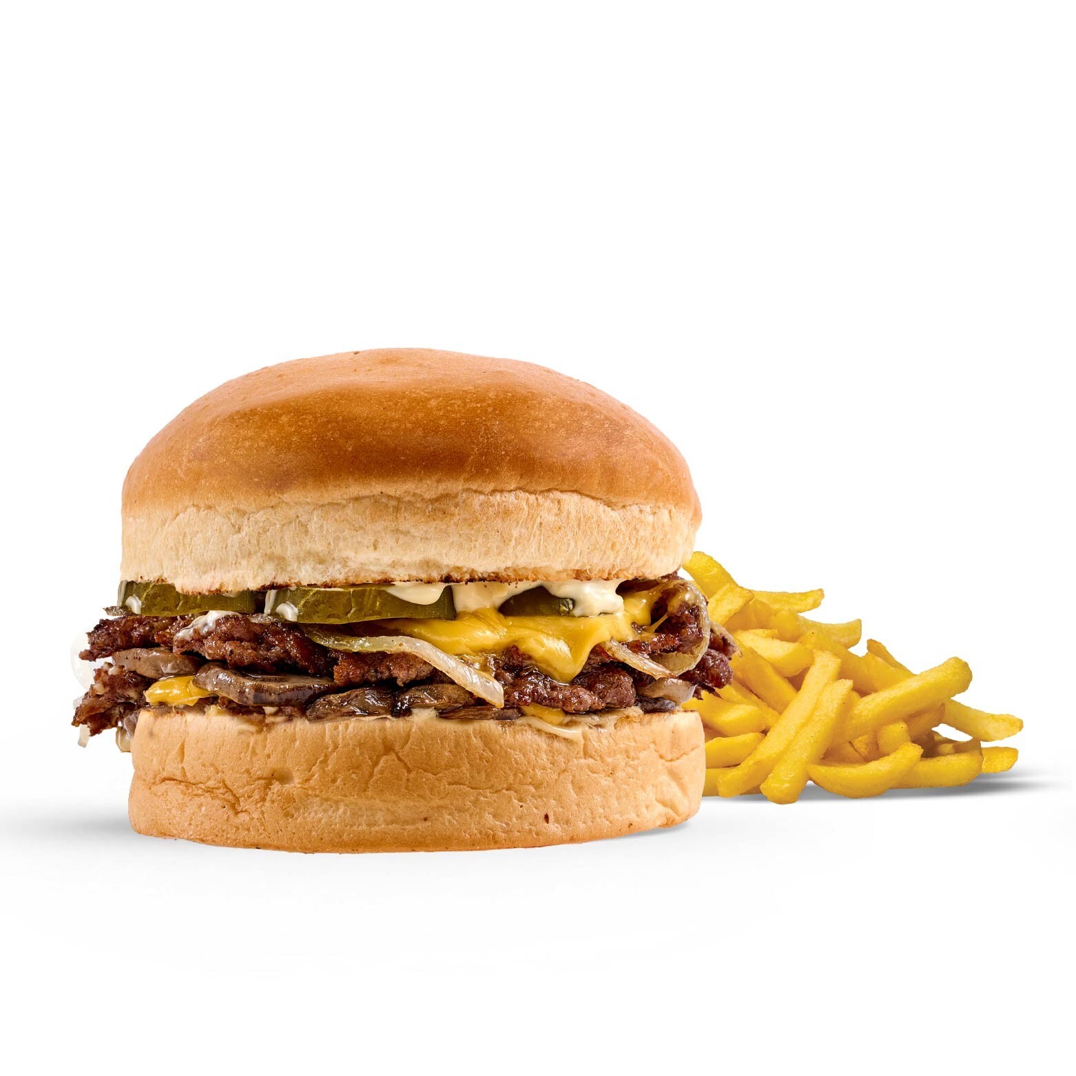 Smash Double Mushroom Burger