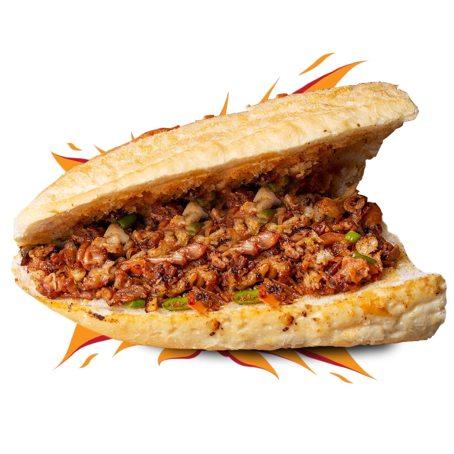 3/4 Ekmek Arası Sebzeli Kuzu Kokoreç