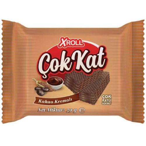 Xroll Gofret Kakaolu Çok Kat