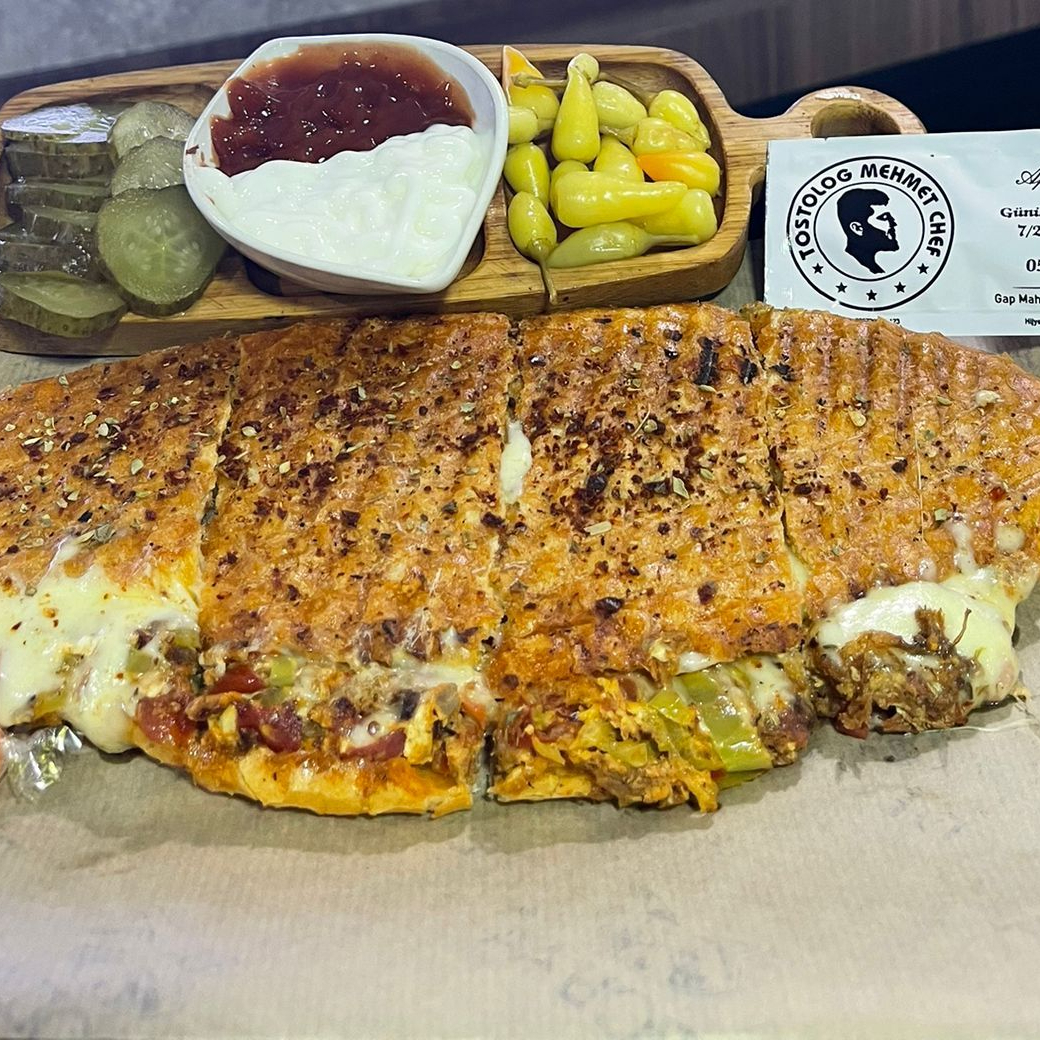 Menemen Kaşarlı Tost