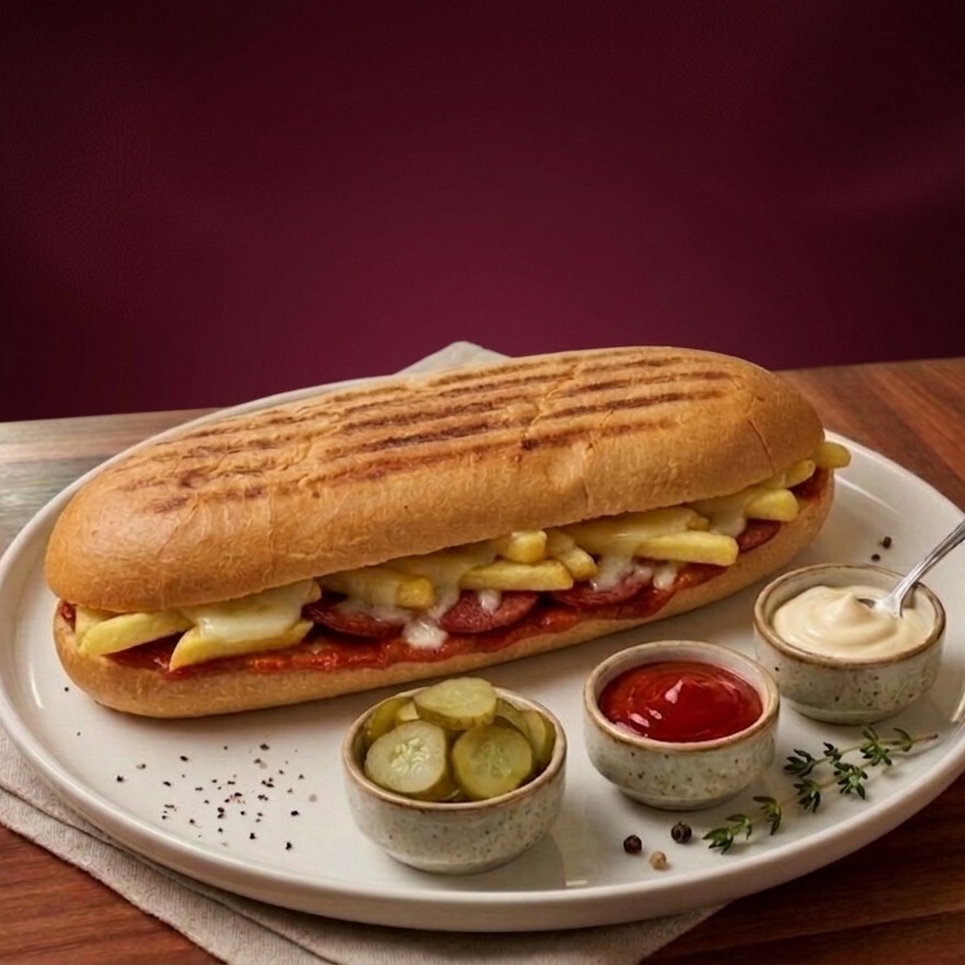 Patatesli Klasik Tost