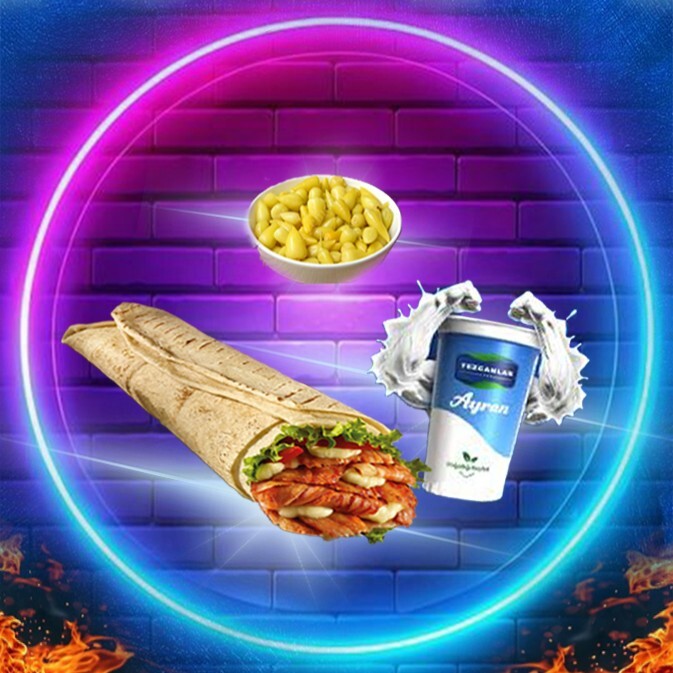 Tavuk Döner Small Dürüm+Küçük Ayran