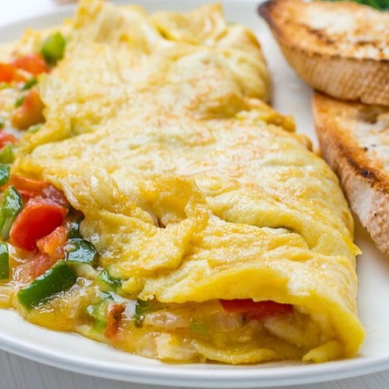 Sebzeli Omlet